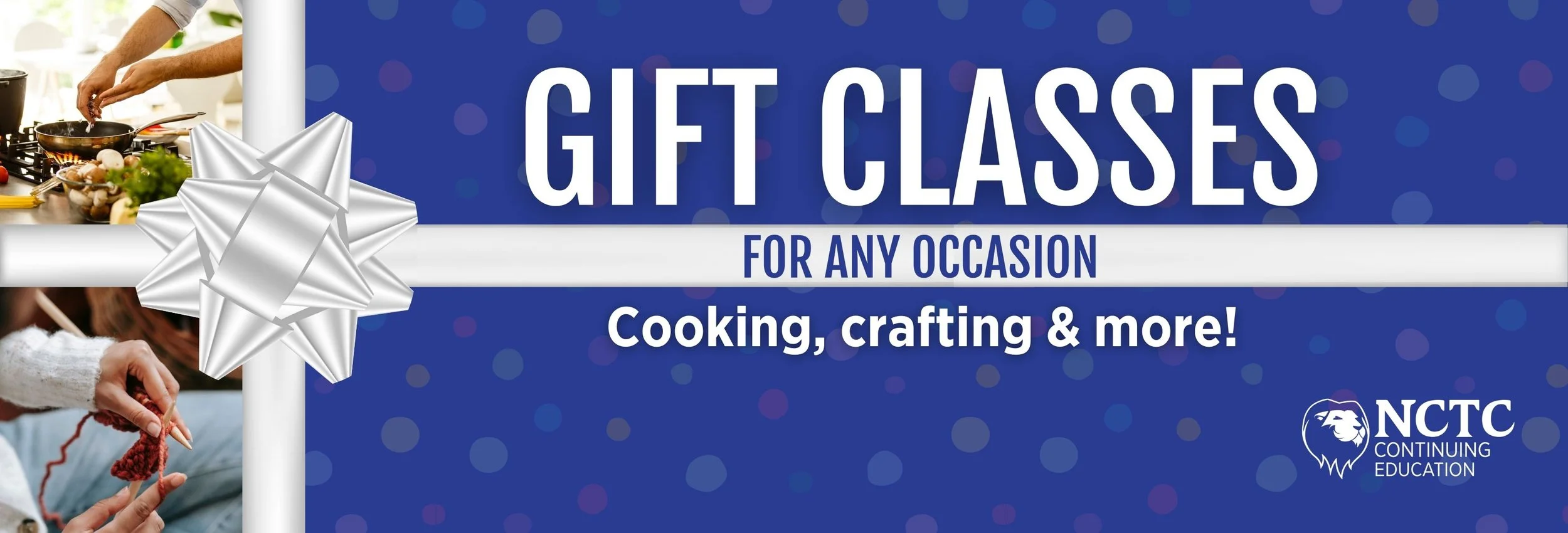 Gift Classes web banner
